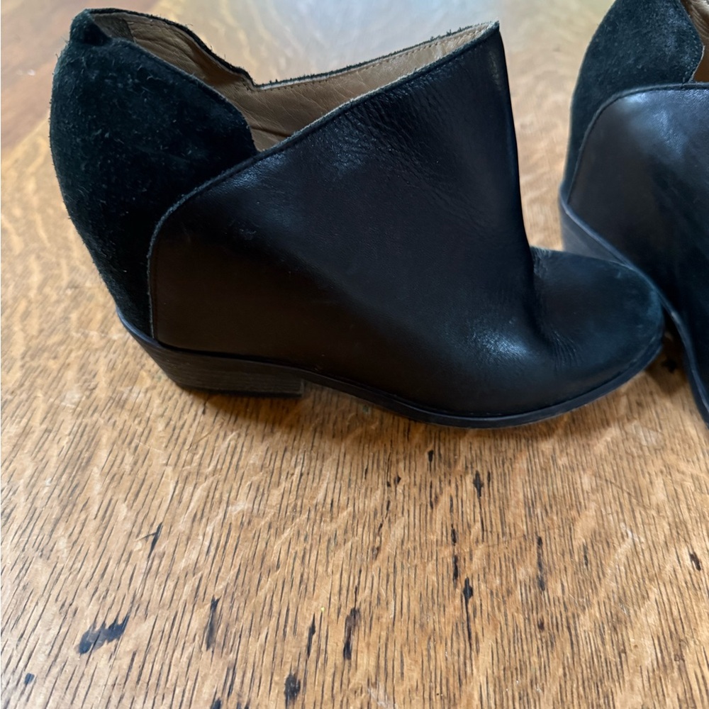 MM6 Black Ankle Boots